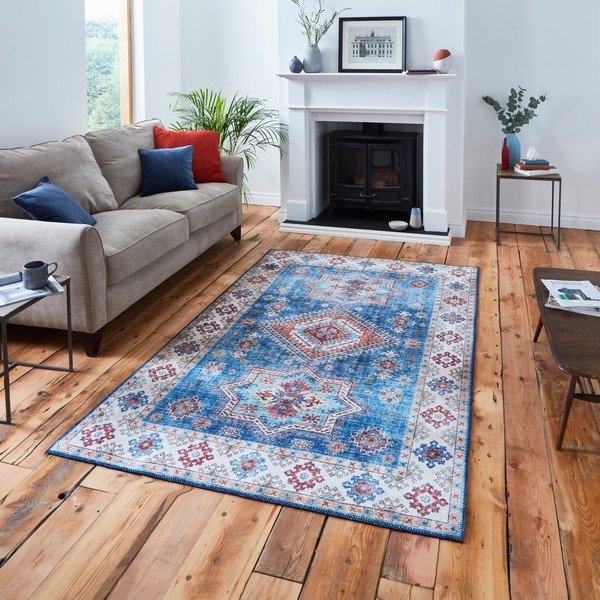 Covor albastru 230x150 cm Topaz - Think Rugs-image-1
