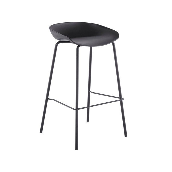 Scaune de bar negre 2 buc. 79 cm Daisy - Støraa