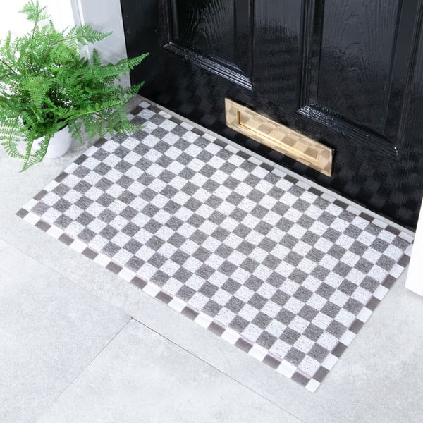 Covoraș de intrare 60x90 cm Check – Artsy Doormats-image-1