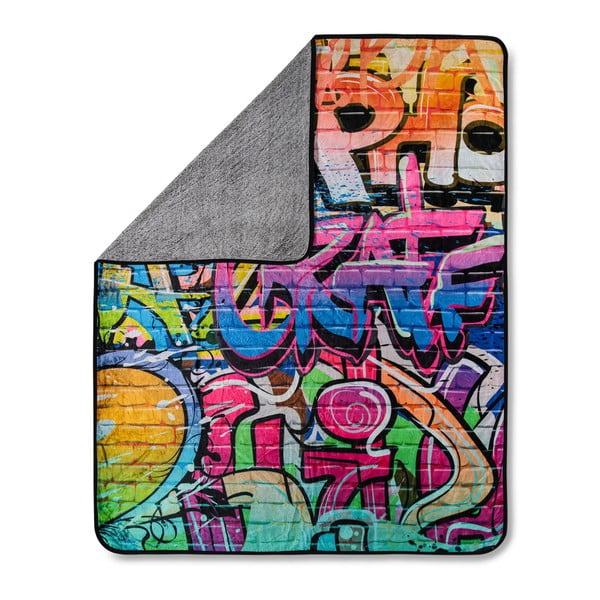 Pătură HIP Graffity Multi, 130 x 160 cm
