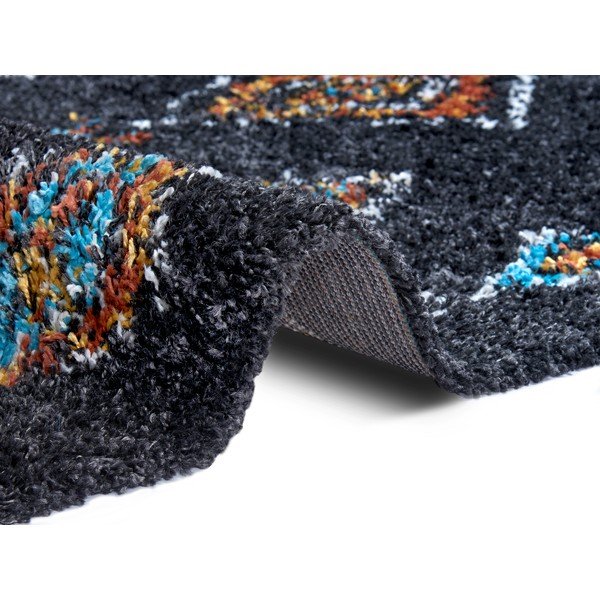 Covor Mint Rugs Phoenix, 160 x 230 cm, negru-image-1