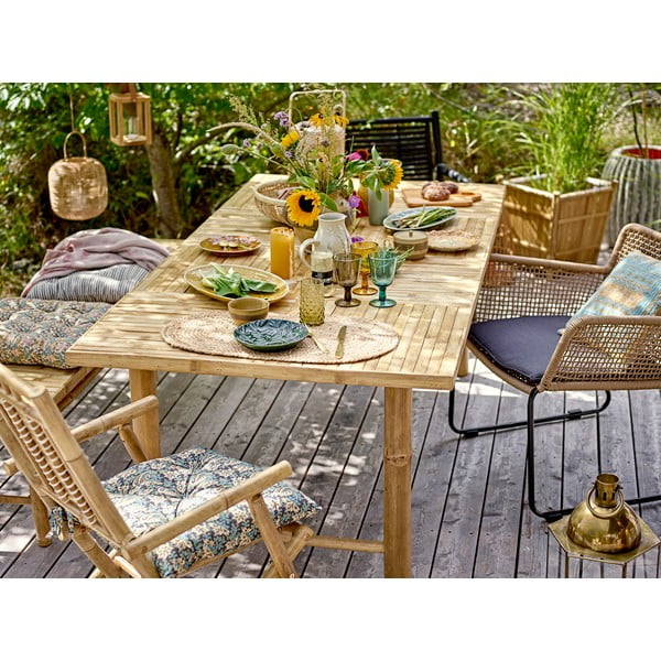 Masă  de grădină din bambus 98x200 cm Sole – Bloomingville-image-3