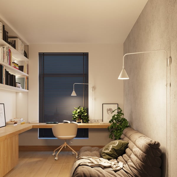 Aplică de perete albă cu alimentare la priză Zylo – Sollux-image-2