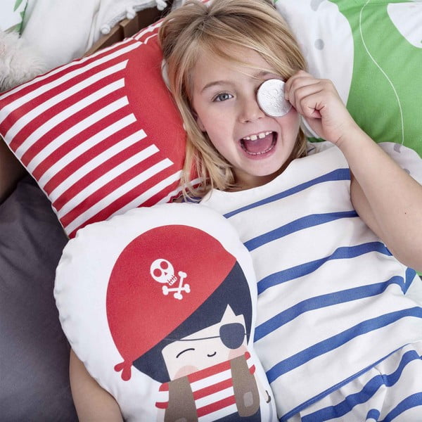 Pernă din amestec de bumbac Happynois Pirata, 40 x 30 cm-image-1