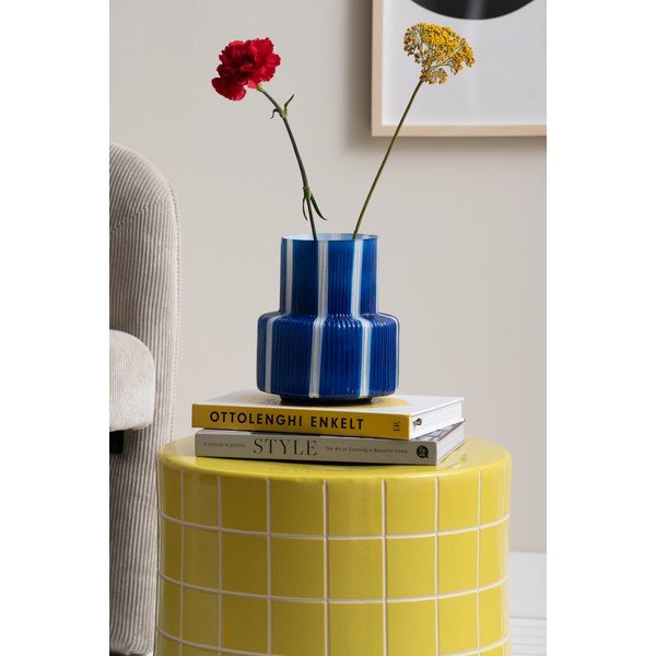 Măsuță auxiliară rotundă din ceramică ø 42 cm Retro Tiles – Leitmotiv-image-4