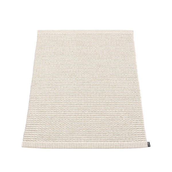 Covor pentru exterior și interior crem 60x85 cm Mono Linen Vanilla – Pappelina