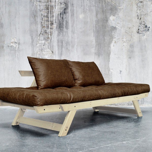 Canapea Karup Vintage Bepop Natural/Mocca-image-4