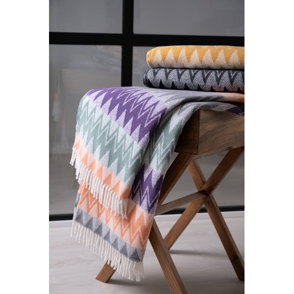 Pătură 140x180 cm Zig Zag - Euromant-image-1