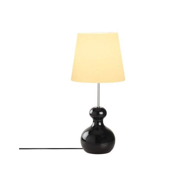 Veioză din lemn Opviq lights Mallina, negru-image-1
