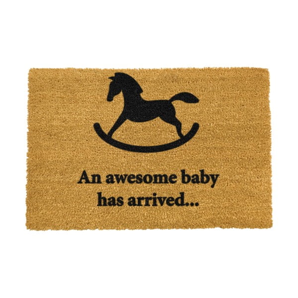 Covor intrare Artsy Doormats Awesome Baby has Arrived, 40 x 60 cm