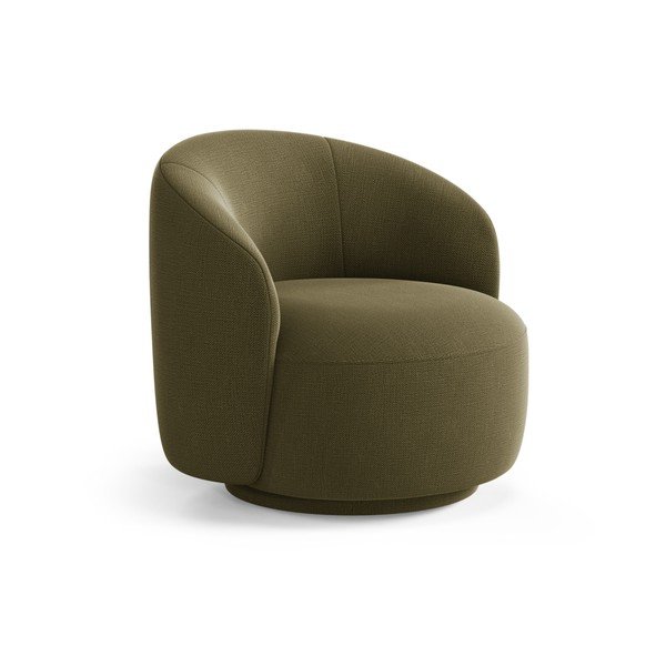 Fotoliu verde pivotant Letizia – Micadoni 