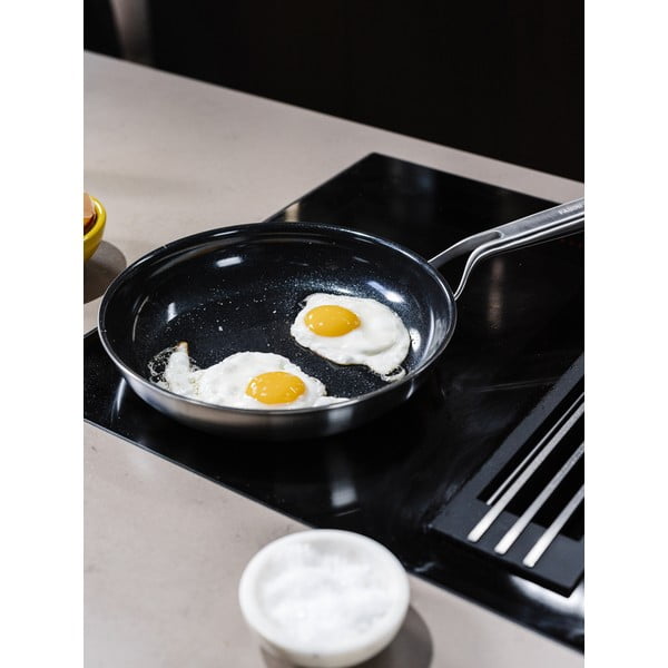 Tigaie cu suprafață antiaderentă din oțel inoxidabil ø 26 cm Chili Ta – FABINI-image-2