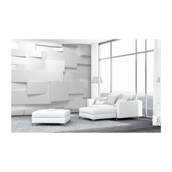 Tapet în format mare 3D Wall, 366 x 254 cm-image-1