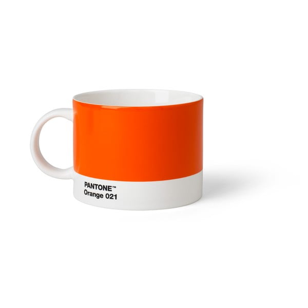Cană portocalie din ceramică 475 ml Orange 021 – Pantone
