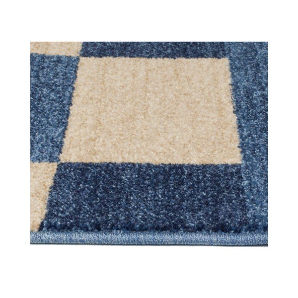 Covor Universal Boras, 57 x 110 cm, albastru - bej -image-1