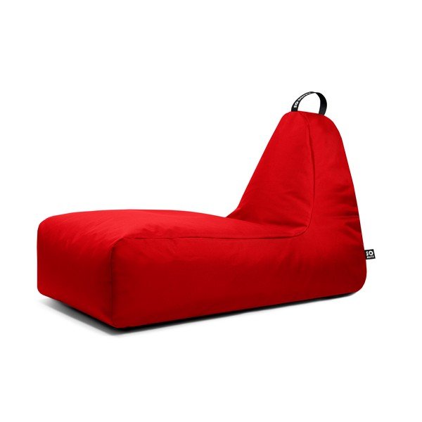 Fotoliu bean bag roșu Chill XXL – So Soft?