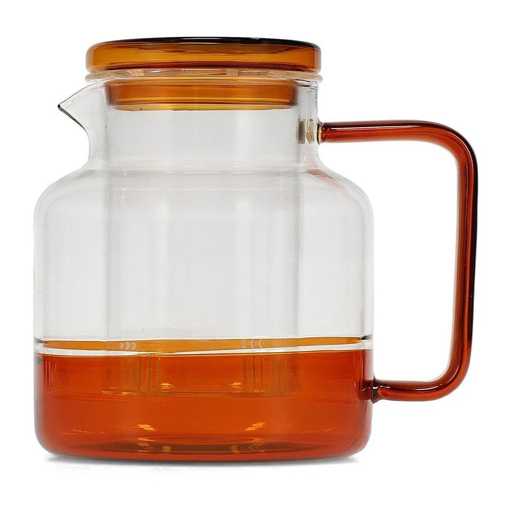 Ceainic chihlimbar din sticla 950 ml Liv – ONA