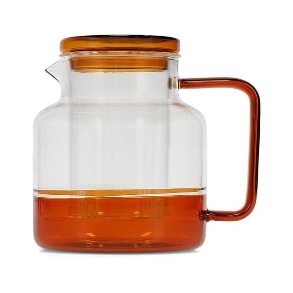 Ceainic chihlimbar din sticlă 950 ml Liv – ONA