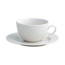 Set 2 cești cu farfurioare Brandani Burlesque, 200 ml