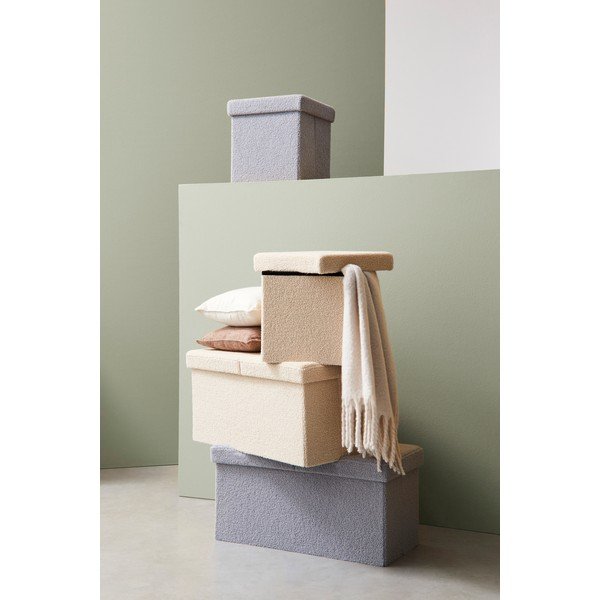 Coș de depozitare din material textil 38x38x38 cm Joris – Yes Everyday-image-1