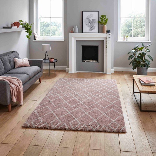 Covor roz 160x220 cm Royal Nomadic – Think Rugs-image-1