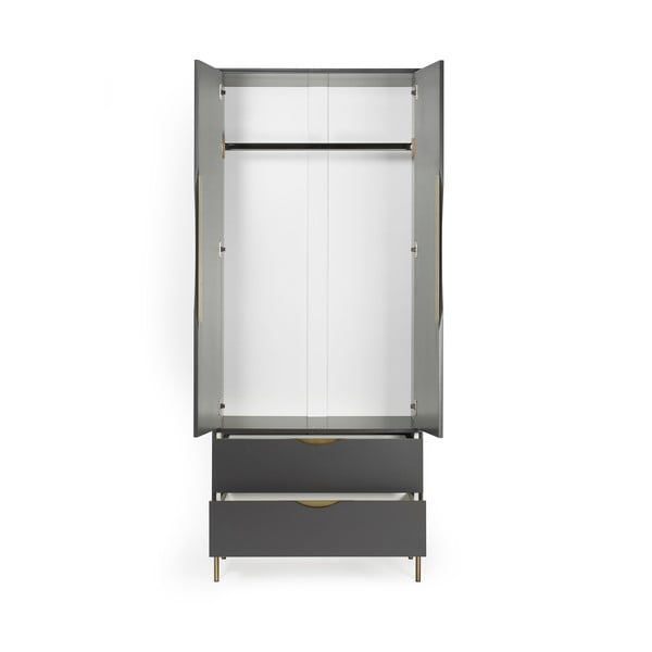 Dulap Woodman Kobe, gri-image-2