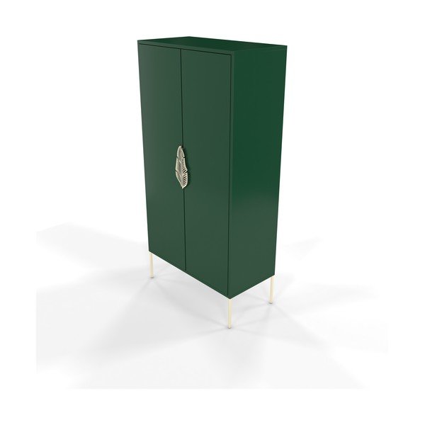 Dulap Skandica Merlin, verde închis-image-3