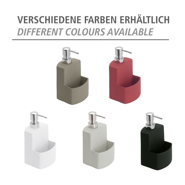 Dozator pentru săpun lichid Wenko Festival, alb-image-4