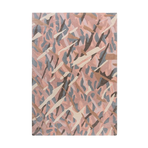 Covor Flair Rugs Bark, 160x230 cm, gri-roz
