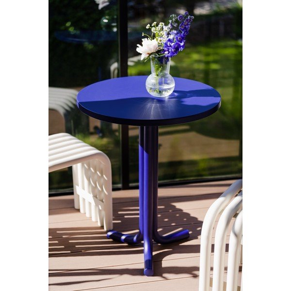 Masă  de grădină rotundă din metal ø 59 cm Nokk – noo.ma-image-2