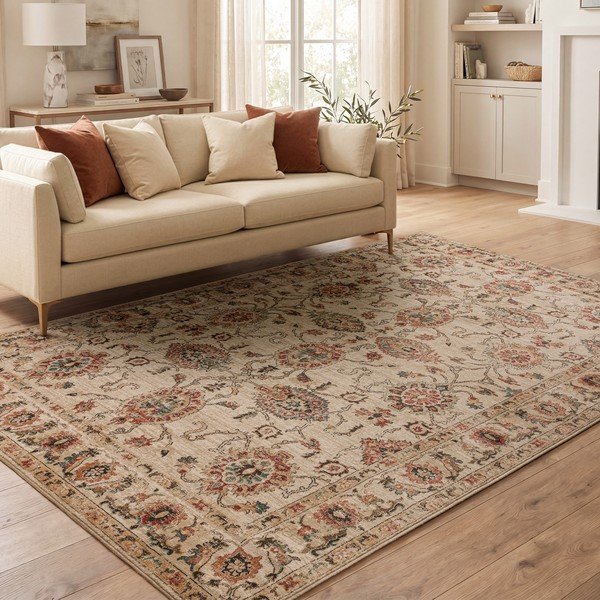 Covor bej 120x160 cm Raja – Asiatic Carpets-image-2
