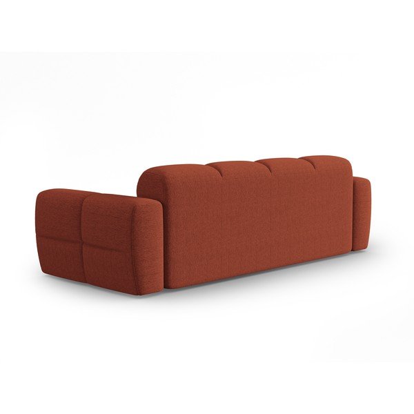 Canapea cărămizie 256 cm Lisa – Micadoni Home-image-3
