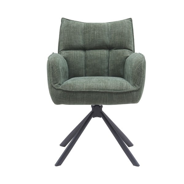 Set de scaune de sufragerie verde 2 buc. tapițat Marilla – Unique Furniture-image-3