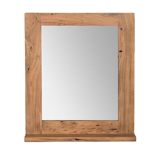 Oglindă de perete din lemn de salcâm Woodking Wellington