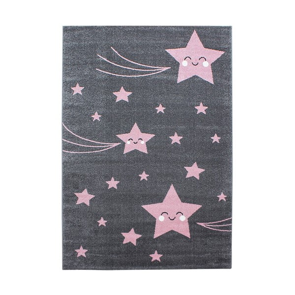 Covor pentru copii roz/gri 160x230 cm Kids – Ayyildiz Carpets