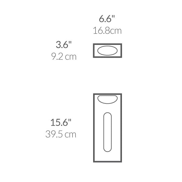 Suport de perete pentru pungi din plastic, Simple Human-image-4
