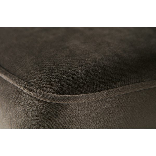 Canapea cu husă din catifea BePureHome Statement, lungime 372 cm, verde închis-image-1