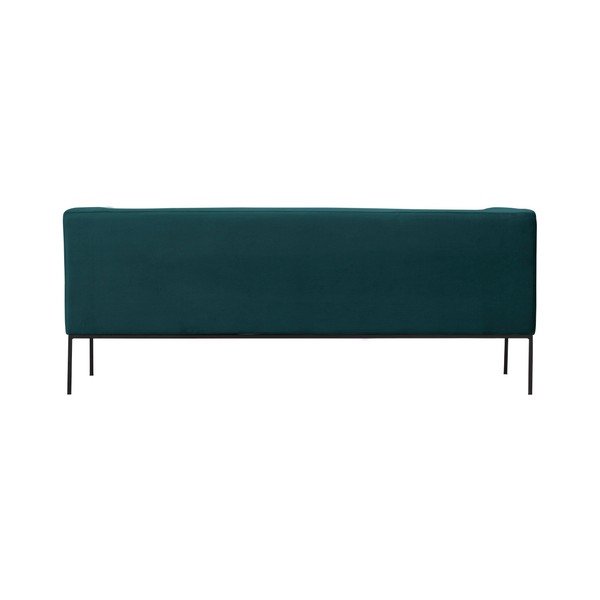 Canapea din catifea cu 2 locuri Windsor & Co Sofas Neptune, verde petrol-image-4
