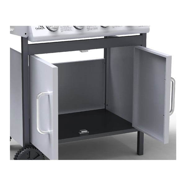 Grătar mobil de grădină pe gaz Cattara Master Chef Flame Tamer-image-4