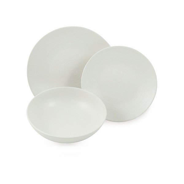 Set 18 vase din ceramică Villa d´Este Baku, alb-image-1