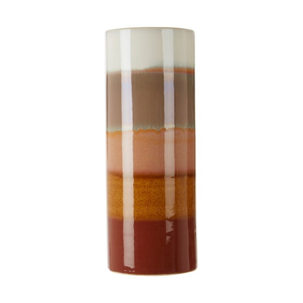 Vază din gresie ceramică Premier Housewares Sorrell, înălțime 40 cm, bej - maro