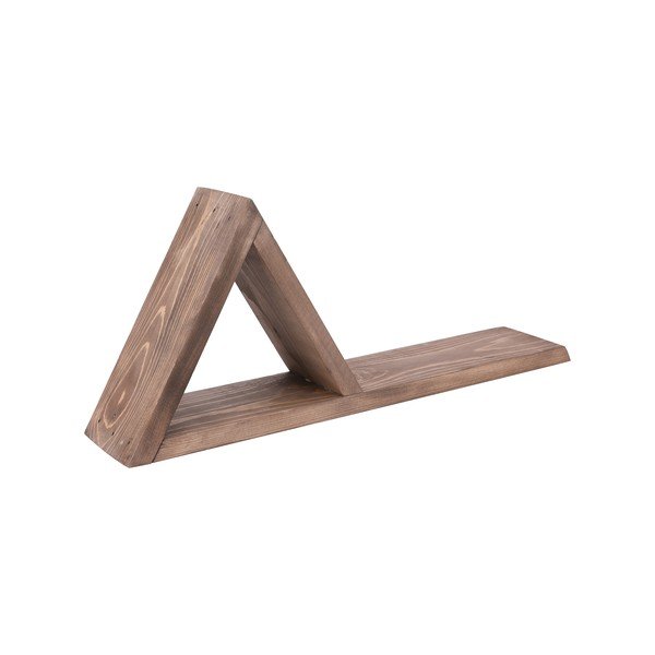 Set 2 rafturi din lemn pentru perete Triangles-image-2