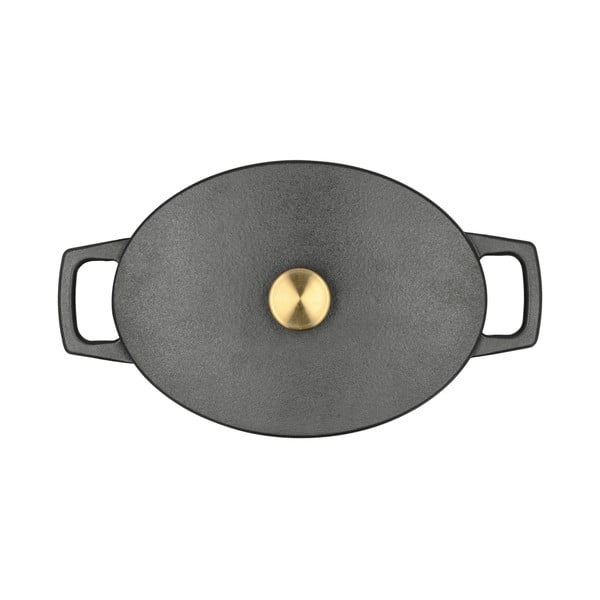 Oală cu capac din fontă 3,8 l adecvată pentru plita cu inducție – Holm-image-4