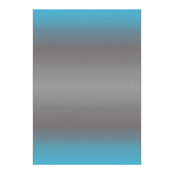 Covor Universal Boras, 57 x 110 cm, gri - albastru