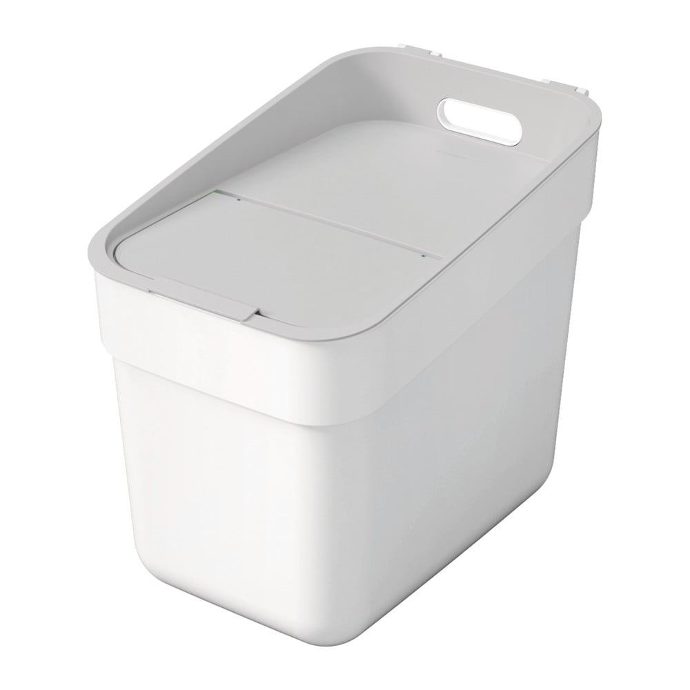 Coș de gunoi alb de reciclat din plastic reciclat 20 l Ready To Collect – Curver
