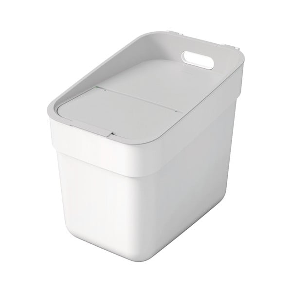 Coș de gunoi alb de reciclat din plastic reciclat 20 l Ready To Collect – Curver