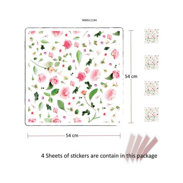 Autocolant Walplus Flower Pattern-image-3
