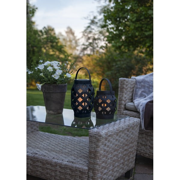 Felinar Star Trading Flame Lantern, înălțime 23 cm, negru-image-3