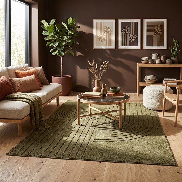 Covor verde 200x290 cm Solace – ESTE-image-3