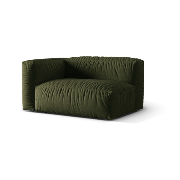 Modul pentru canapea modulară verde (cu colț pe partea stângă ) Martina – Micadoni Home-image-1